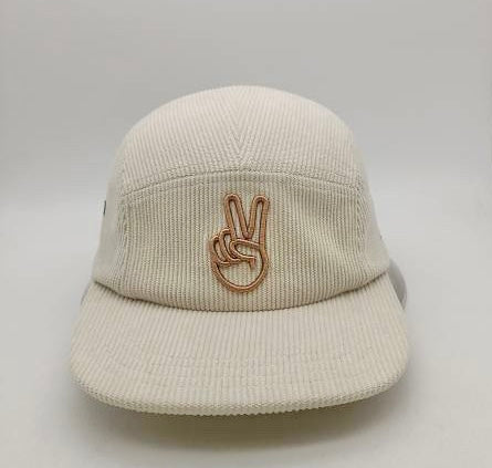 Corduroy Snapback - Beige