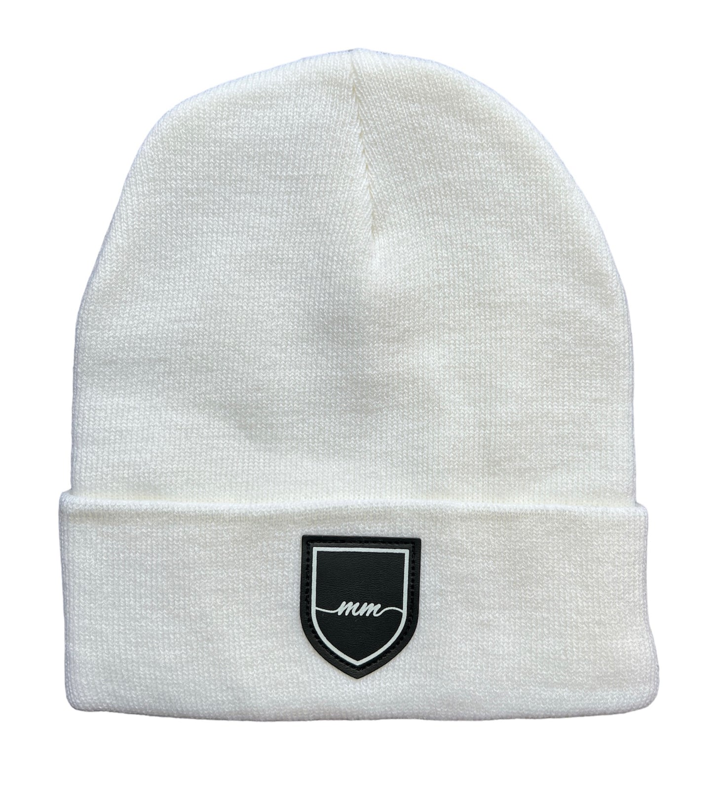 White Classic Beanie