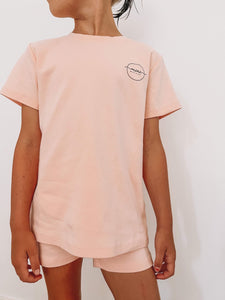 Girls Peach - Bike Shorts