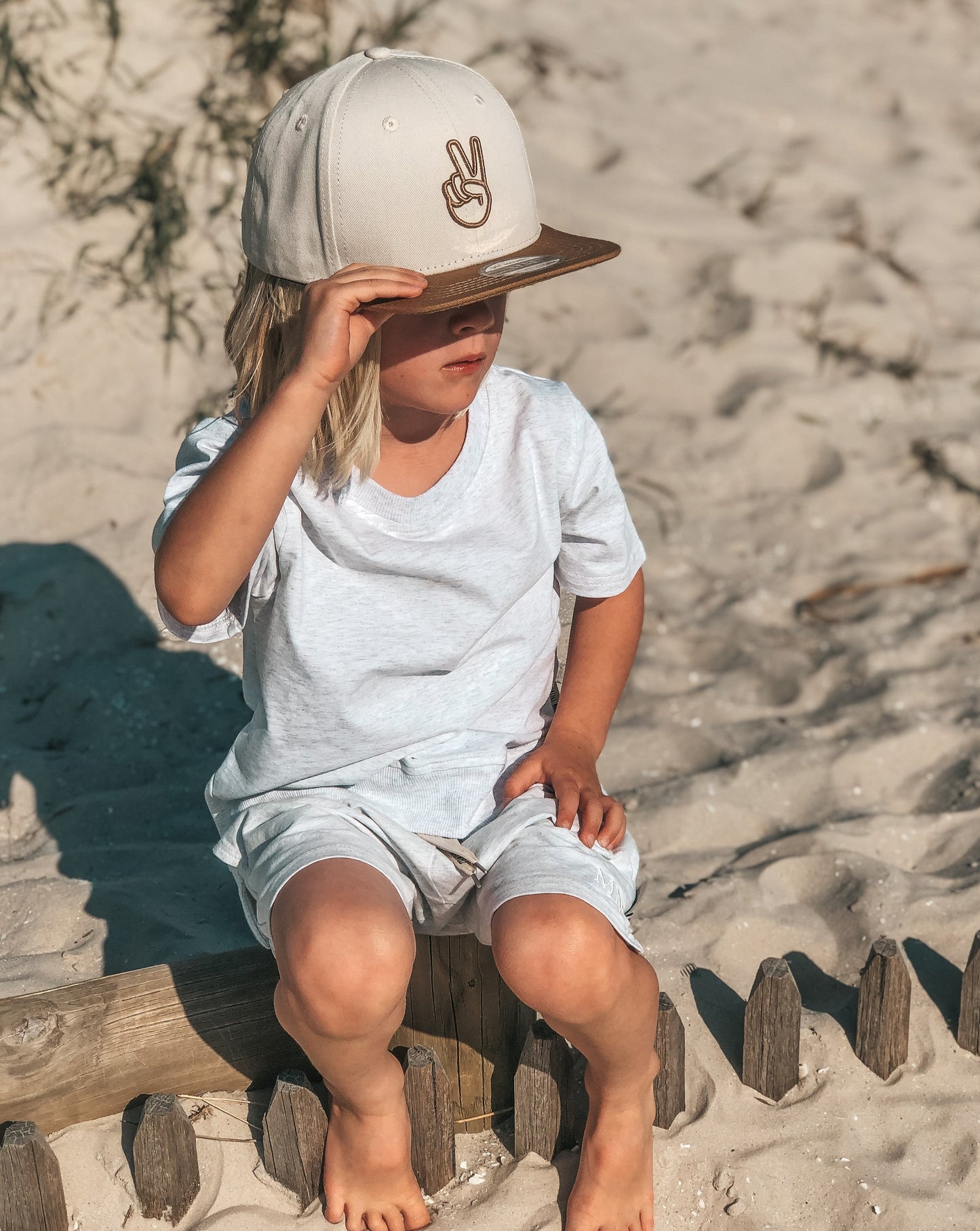Neutral Peace Out Snapback