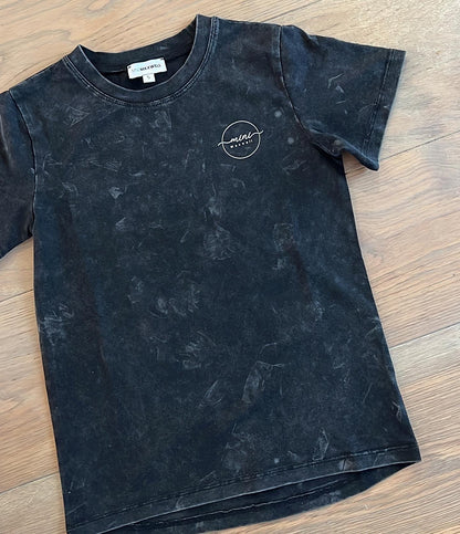 Black stone washed T-Shirt