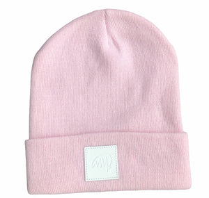 Baby Pink Signature Beanie